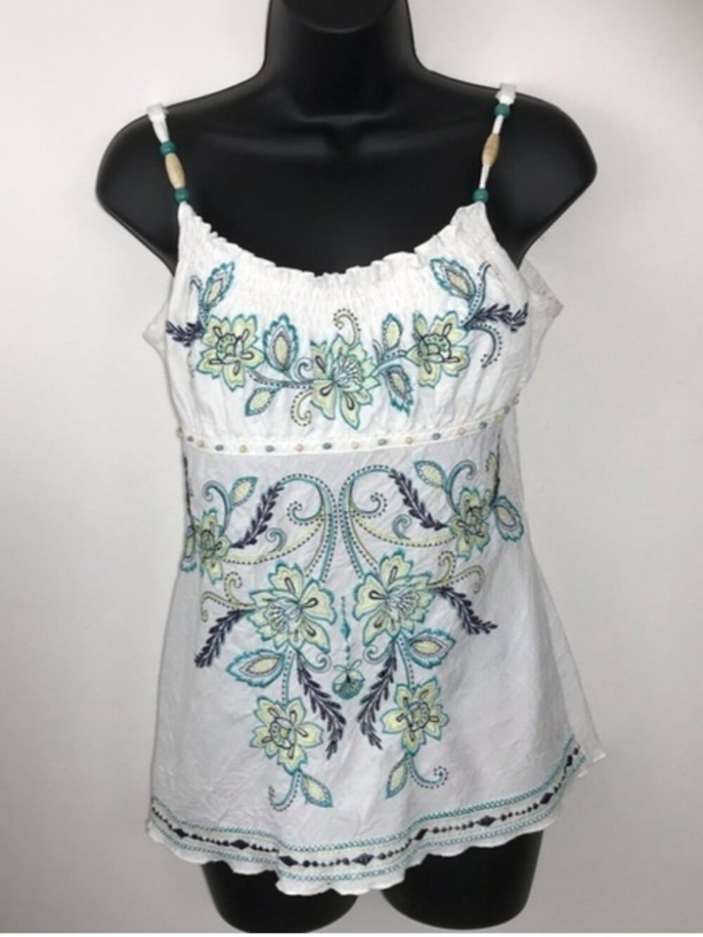 Embroidered Tank - Picture 1 of 7